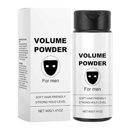 Hair Texture Powder For Men, Easy To Apply Natural Look Volumizing Texturizing Styling Powder, Hairstyle Instant Volume, Strong Hold