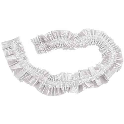 ForPro Professional Collection Spa Liners, Fit All Pedicure Spas, Disposable Pedicure Liners, Clear, 100-Count
