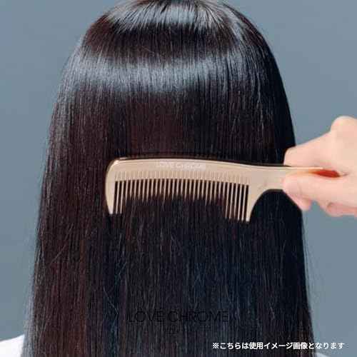 LOVE CHROME IN BATH TETSUKI/Japanese artisan hair comb