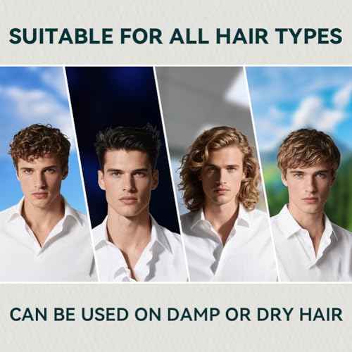 Sea Salt Spray for Men & Women-Volumizing & Textuirzing With Kelp,Aloe Vera & Red Algae Extract-Matte Finish Lightweight for Natural Beach Waves,8.8Oz/260ML