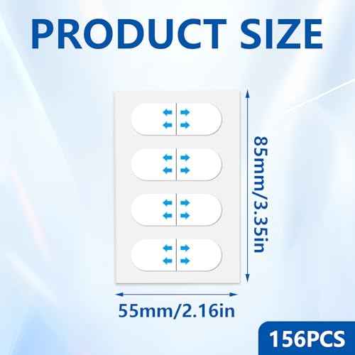156 PCS Facelift Tape for Face Invisible, Instant Adhesive Waterproof Double Chin Tape for Lifting Sagging Skin