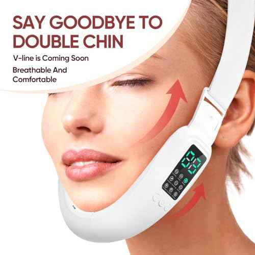 Intelligent Electric Double Chin and V-Shaped Face Machine with 8 Modes & 15 Adjustable Intensities - Women's V-Face Machine