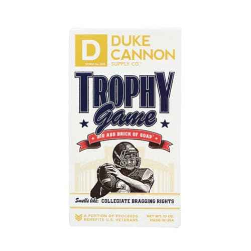 Duke Cannon Supply Co. Big Brick of Soap for Men, Trophy Game Scent, 10 oz (Pack of 1)