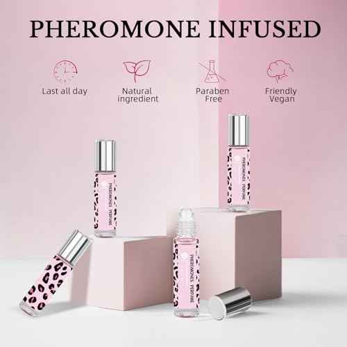 Pheromones Perfumes for Women,Long Lasting Roll on Perfume Oil 0.34 fl.oz (10ml)