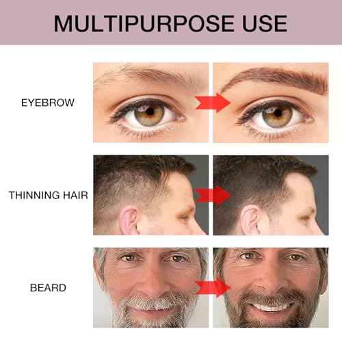 Root Touch Up Hair Color, 3 In 1 Gray Hair Concealer Stick with Precision Applicator, Temporary Hairline Filler, Multi-Purpose Mascara for Eyebrow and Beard£¨Light Brown£©