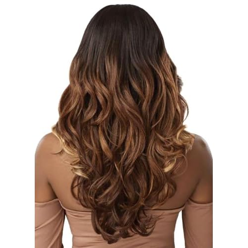 Outre Lace Front Wig - Perfect Hair Line 13X6 - Sierra (DRFF CARAMEL MOCHA)