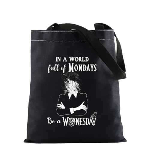 TV Show Merch Zipper Pouch Horror Movie Lover Gift TV Show Fans Gift TV Show Inspired Makeup Bag TV Show Fans Gift (Wed tote)