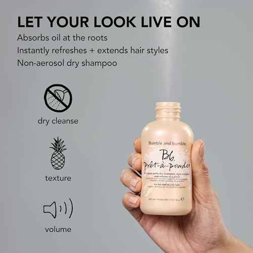 Bumble and bumble. Pr?t-?-powder Dry Shampoo Powder | Adds Volume, Texture + Absorbs Oil | Non-Aerosol | Wavy + Straight