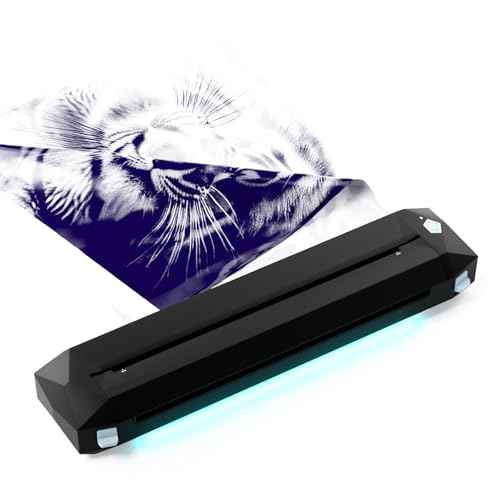 KVM Wireless Tattoo Thermal Stencil Printer Bluetooth or USB Interface Thermal Paper or Transfer Paper Printing Quick Stencil Printer for Tattoo Artists and Beginners with Smartphone & Laptop