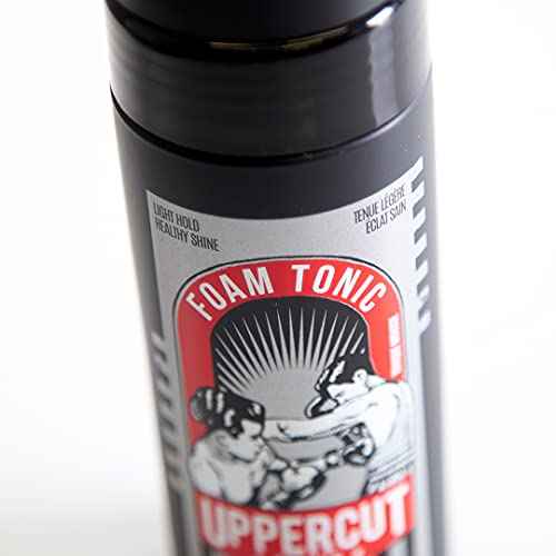 UPPERCUT DELUXE Styling Foam Tonic, Light Hold, Low Shine, 5 fl. oz.