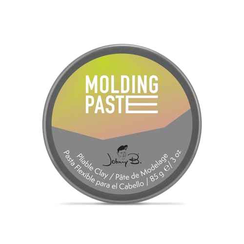 JOHNNY B. Molding Paste, Pliable Hair Clay, 3 oz.