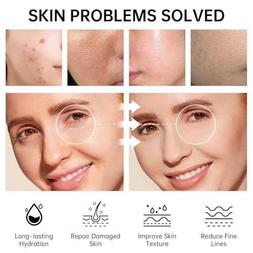 VGO Skin Care Set, Anti-Aging Moisturizing Repairing Soothing Snail Mucin Facial Skin Care Routine Kit for Dry Sensitive Dull Skin, 13.58 Fl Oz