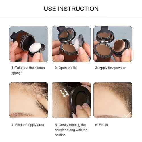 Maycheer Hairline Powder for Women, Maycheer Magic Root Cover Up, Enhance Hairline Powder (10 Light Blonde)