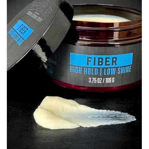 Razor MD Men's Hair Styling Fiber with High Hold Low Shine Matte Finish, Travel Size Water-Based Non-Greasy Hair Putty for Strong Texturized Look and Modern Styling, 2 oz
