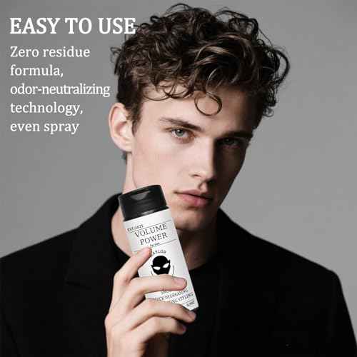 Texture Powder for Men - Volumizing & Texturizing Styling Powder - Matte Finish for Thicker Looking Hair, Lightweight Fluffy Formula (01)