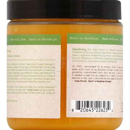 Carol's Daughter Mimosa Hair Honey Shine Pomade for Textured and Curly Hair - with Shea Butter & Rosemary Oil, 8 fl oz