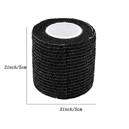 SOTICA Tattoo Grip Tape - 16PCS Tattoo Grip Cover Wrap Grip Tape Disposable Elastic Grip Tattoo Self-Adherent Tape (2¡± x 5 Yards)