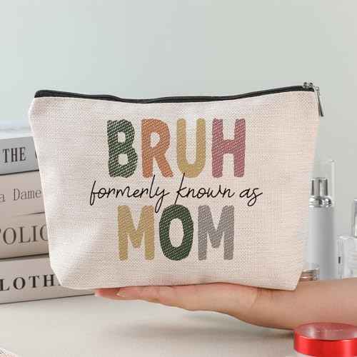 Mom Gift From Daughter, Makeup Bag, Handmade Cosmetic Bag For Mom, Funny Mom Birthday Gift Ideas, Mothers Day Gifts For Mom from Daughter, Son, Kids
