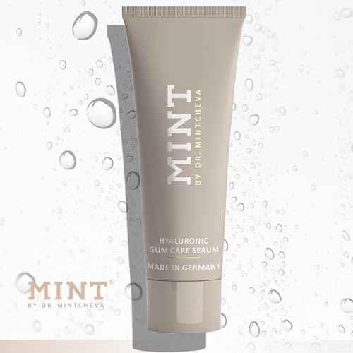 Mint Hyaluron Gum serum 75ml - Restorative Care for Stressed Gums - Against Bleeding Gums and Gum Recession - by Dr. Mintcheva