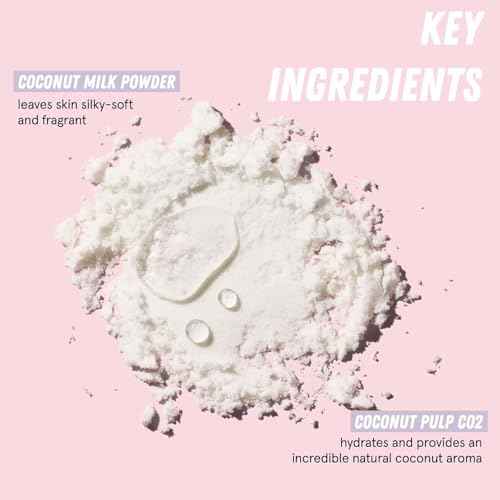 HERBIVORE Coconut Milk Bath Soak | Deeply Hydrating + Skin Softening, Soothing Light Coconut Scent, Vegan, Plant-Based