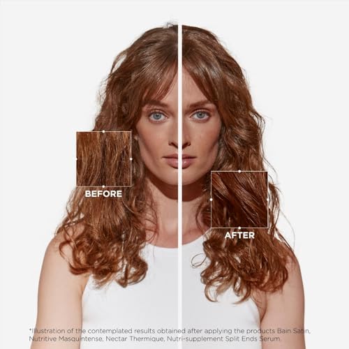 Kerastase Nutritive 8H Magic Night Serum - Overnight Treatment for Dry Hair, Enhances Shine, With Plant-Based Proteins