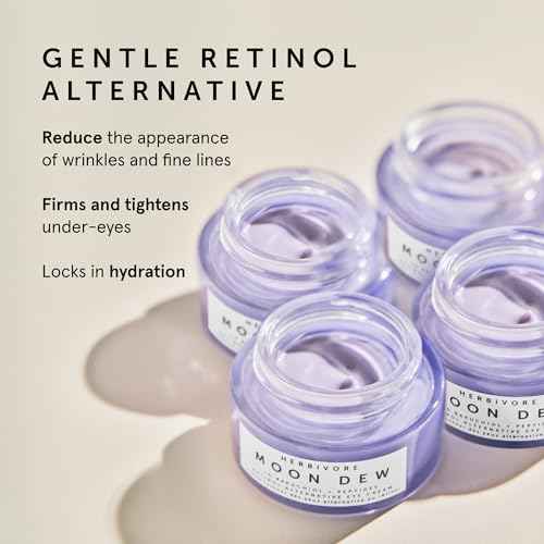 HERBIVORE Bakuchiol Retinol Alternative - Bakuchiol + Peptides, Smooths Skin, Reduces Fine Lines, Wrinkles & Puffiness, Plant-based, Vegan, Cruelty-free