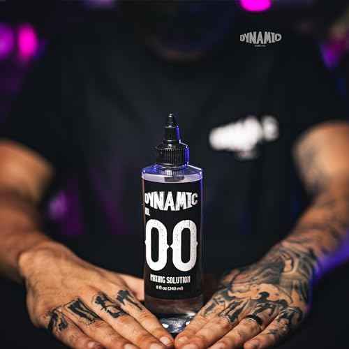 Dynamic Color Co.- No. 00 Tattoo Ink Mixing Solution, Premium Shading Solution Tattoo for Artists, Purest Hospital-Grade Water Mixed with Witch Hazel for Soothing Quality and Visible Smoothness (4)