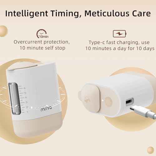 mriya 2 in 1 Electric Hair Treatment Applicator and Massager Brush for Hair Growth, Essential Oil and Serum Application
