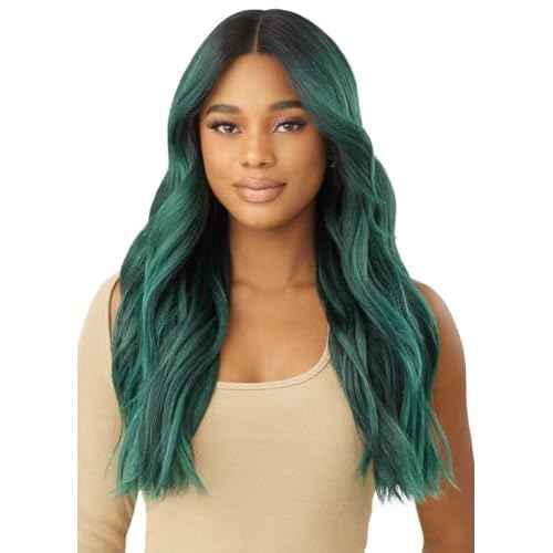 Outre Lace Front Wig - Melted Hairline - Caroline (DR PINK OPAL)