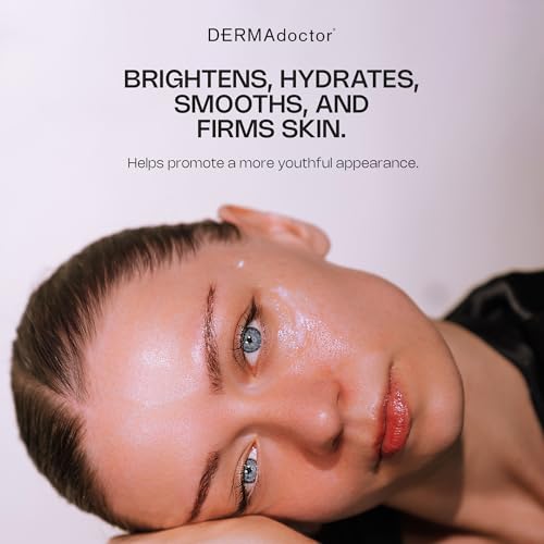 DERMAdoctor Vitamin C Under Eye Cream - Caffeine & Vitamin E | for Dark Circles, Bags Under Eyes, Wrinkles, Puffiness, Eye Fatigue, Dehydration - Anti-Aging Under-Eyes Vitamins & Moisturizer Souffl?