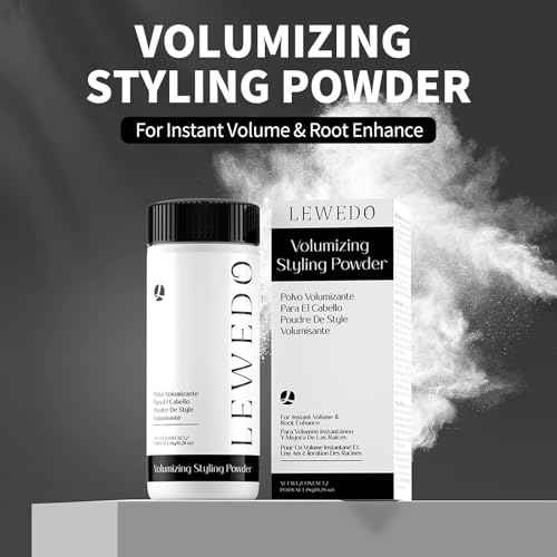 Volumizing Styling Powder 8g - Natural Volume & Matte Finish for Men, Oil-Absorbing Texture Powder with Adjustable Nozzle