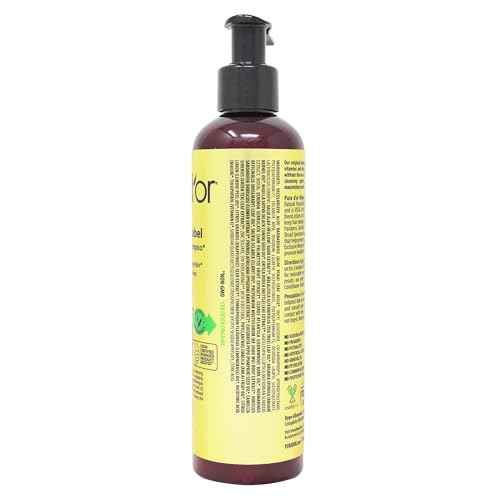 PURA D'OR 8 Oz Original Gold Label Anti-Thinning Biotin Shampoo Natural Earthy Scent, CLINICALLY TESTED Effective Results, Herbal Blend Hair Thickening Products, Women & Men, Color Treated Hair