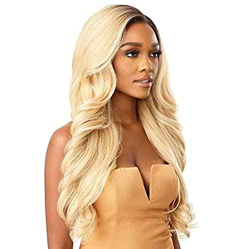 Outre Melted Hairline Lace Front Wig Frontal Effect Hairline Redesigned Comfortfit Ear Contour HD Transparent KAMALIA (DRFF2/CINMCH