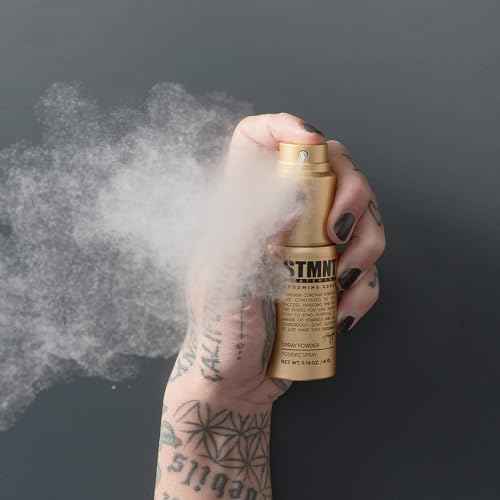 STMNT Grooming Goods Spray Powder, 0.14 oz | Extra Matte Finish | Added Texture and Grip | Super Lightweight Formula | Fuller Feeling Hair