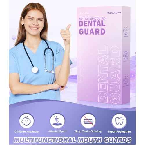 Mouth Guard for Women,2 Sizes (4 Pack) Mouth Guard for Grinding Teeth at Night,Night Guards for Sleeping