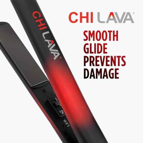 CHI Lava Ceramic Flat Iron, Hair Straightener for an Even & Smooth Finish