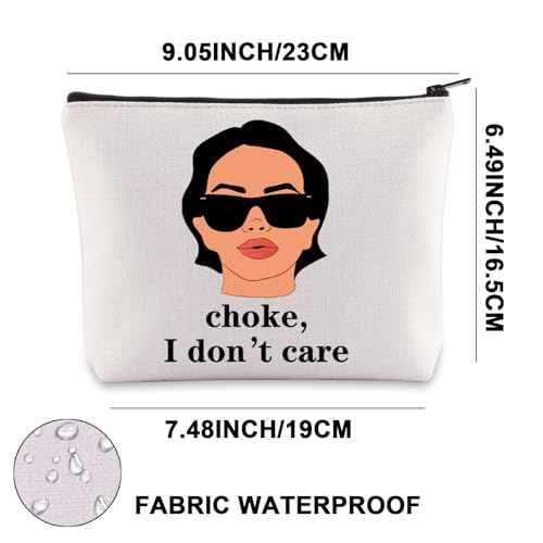 JNIAP Reality Show Makeup Bag Reality TV Show Gifts Choke I Don¡¯t Care Merch (choke mb)