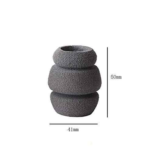 5 Pieces Tattoo Grip Wrap Foam Tattoo Grip Cover Tattoo Pen Cover Tattoo Machine Grip Handle Holder Cover Tattoo Tubes Grips Cover Tattoo Supplies(Grey, 41 mm)