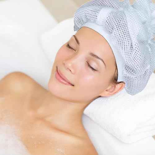 Net Plopping Cap,Hair Cover for Sleeping Soft Elastic Band Mesh Cap,Womens Bonnets for Hair Sleeping,£¨total 2pcs)