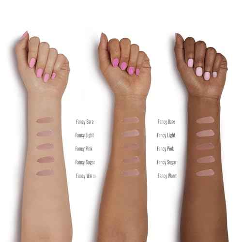 StansOut Diamond Lustre Lip Gloss Bundle - 5 Pack - Fancy Warm, Light, Pink, Sugar, Bare - Vitamin E & Argan Oil Infused - Long-Lasting Lustrous Shine - Hydrating Formula - Portable Elegance