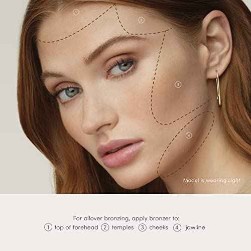 Jane Iredale PureBronze Matte Bronzer Refill Bronzing Powder with Buildable Coverage Lightweight & Breathable Feel Cruelty-Free 3 Natural Tones