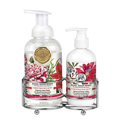 Michel Design Works Handcare Caddy, Christmas Bouquet