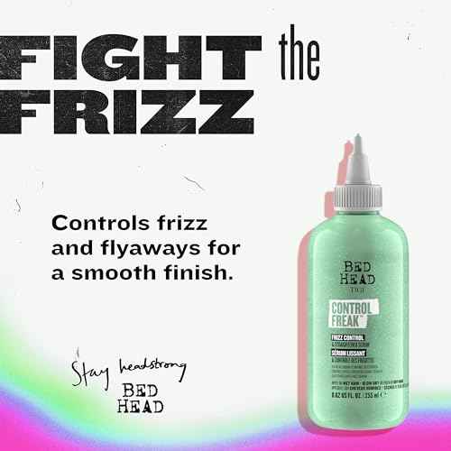 TIGI Hair Serum For Curly or Frizzy Hair Control Freak Hair Care and Straightener 8.62 fl oz