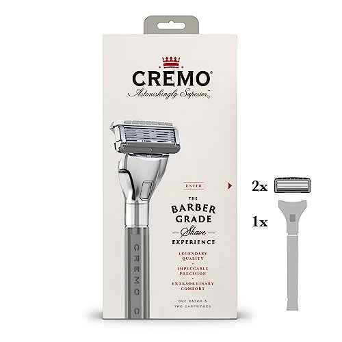 Cremo Astonishingly Superior Barber Grade Refillable System Razor