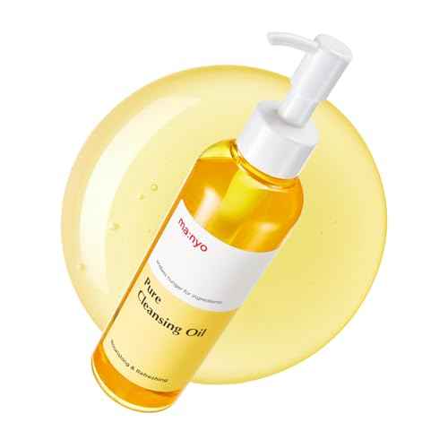 ma:nyo Pure Cleansing Oil, Natural Oil Cleanser for Face, Makeup Blackhead Remover, Korean Skin Care, 6.76 fl oz (200ml)