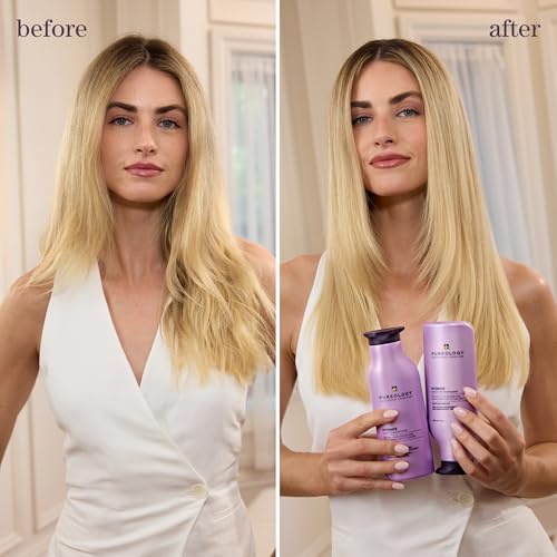 Pureology Hydrate Conditioner - For Dry or Color Treated Hair, Nourishing Conditioner to Restore Moisture and Seal in Hydration, Vegan