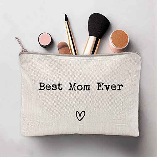 Best Mom Ever, Mom Gift, Makeup Bag, Mother's Day Gifts, Mom Gift From Daughter, Best Mom Ever Bag, Cosmetic Bag, Makeup Organizer, Bag Gift