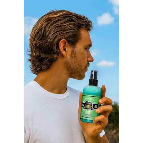 Lockhart's Handcrafted MUCK - Dead Sea Salt Hair Styling Spray For Men - With DHT Shield - Medium Hold - Matte Finish (8.0oz.)