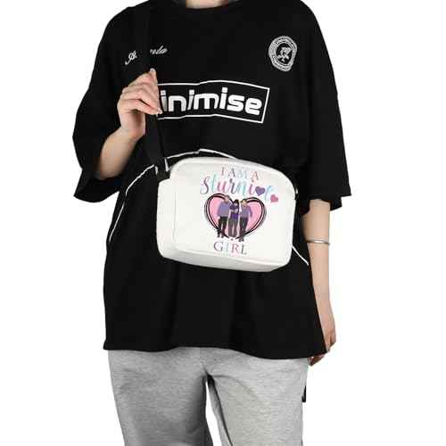 G2TUP S Inspired Gift I Am A S G-irl crossbody Bag S Fans Cosmetic Bag