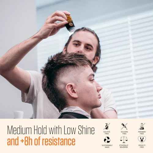 Hair Styling Texture Powder - Medium Hold & Matte Finish - Volumizer with Niacinamide and Saw Palmetto for Men & Women - Styling Powder for All Hair Types - 1 Pack